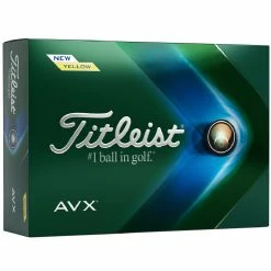 Titleist AVX Golf Balls Yellow 2022 (1 Dozen)