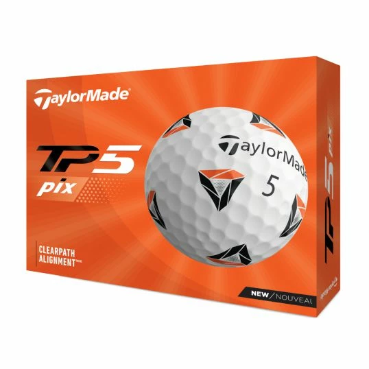 TaylorMade TP5 Pix Golf Balls 3 TaylorMade TP5 Pix Golf Balls