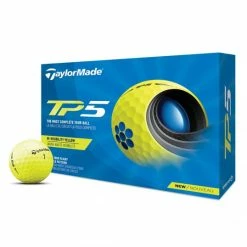 TaylorMade TP5 Yellow Golf Balls