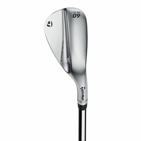 TaylorMade Milled Grind 3 Raw Design Satin Chrome Wedge 6 TaylorMade Milled Grind 3 Raw Design Satin Chrome Wedge - Image 4