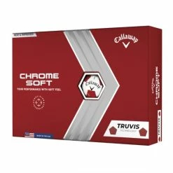 Callaway Chrome Soft Truvis Red Golf Balls