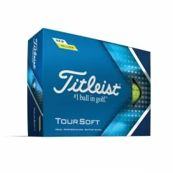 Titleist Tour Soft Yellow Golf Balls