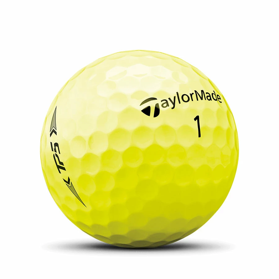 Taylormade TP5 Yellow Golf Balls 1 Dozen 4 Taylormade TP5 Yellow Golf Balls 1 Dozen - Image 2