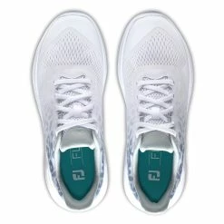FootJoy Women's Flex Golf Shoes White/Grey/Multi 95767 -Golf Balls Sales 2022 20footjoy 20fj 20flex 20womens 20golf 20shoe 2095767 20white 20grey 20multi 204