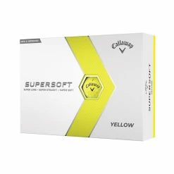Callaway Supersoft Yellow Golf Balls 2023 (1 Dozen)
