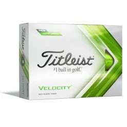 Titleist Velocity Golf Balls Matte Green (1 Dozen)