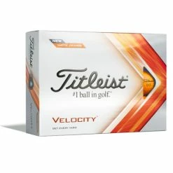 Titleist Velocity Golf Balls Orange