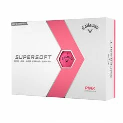 Callaway Supersoft Matte Pink Golf Balls