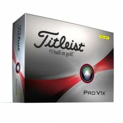 Titleist Pro V1x Yellow Golf Balls