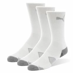 Puma Essential Crew Cut 3 Pair Pack Socks -Golf Balls Sales 85856301