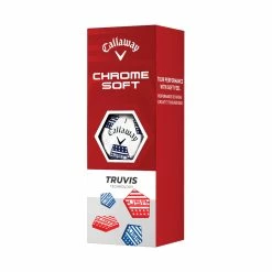 Callaway Chrome Soft USA Truvis Golf Balls 1 Dozen -Golf Balls Sales balls 2022 chrome soft truvis usa 2 4