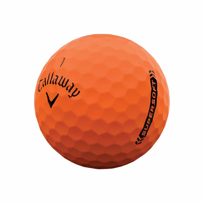 Callaway Supersoft Orange Golf Balls 2023 (1 Dozen) 4 Callaway Supersoft Orange Golf Balls 2023 (1 Dozen) - Image 2