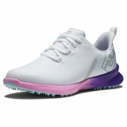 FootJoy Women's FJ Fuel Sport Golf Shoes 90547 - White/Purple