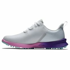 FootJoy Women's FJ Fuel Sport Golf Shoes 90547 - White/Purple -Golf Balls Sales fj 90547 02