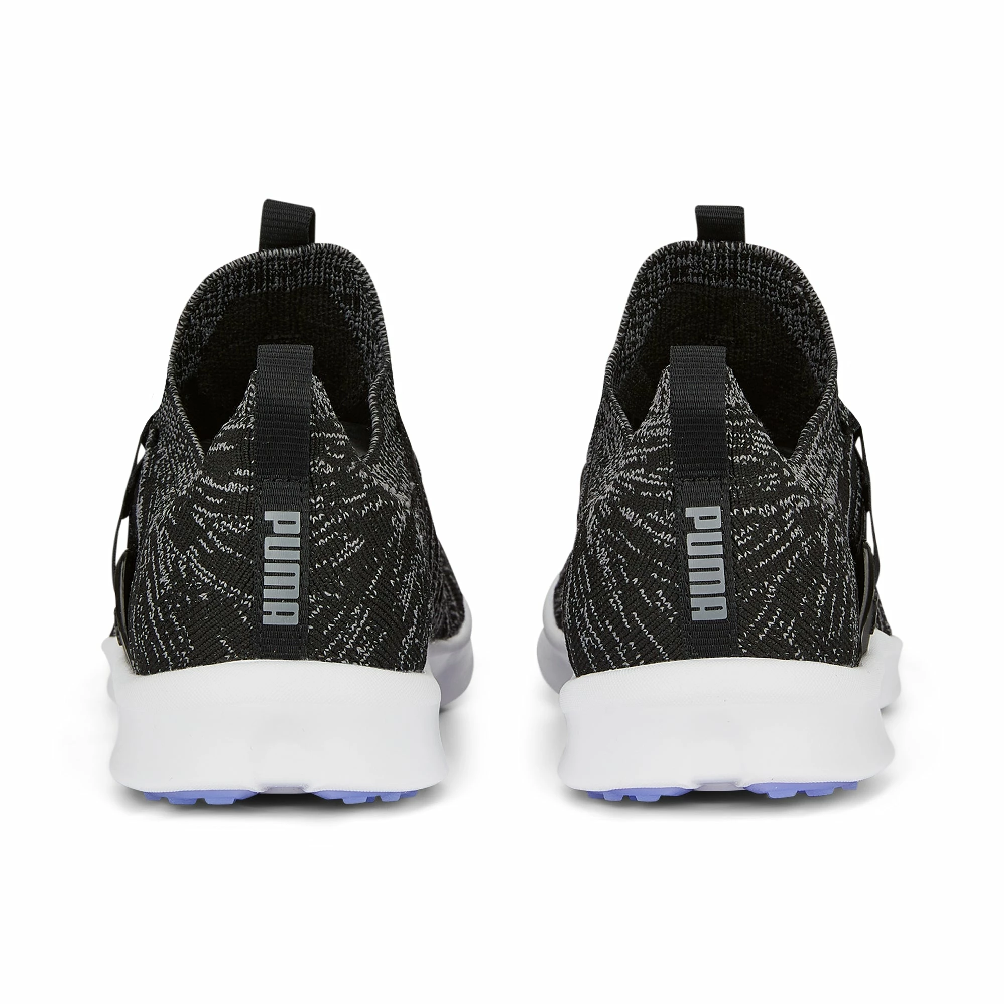 Puma Women's Laguna Fusion Knit Spikeless Golf Shoes - Black/Grey 6 Puma Women's Laguna Fusion Knit Spikeless Golf Shoes - Black/Grey - Image 4