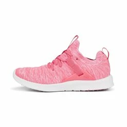 Puma Women's Laguna Fusion Knit Spikeless Golf Shoes - Pink/White