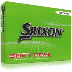 Srixon Soft Feel 13 White Golf Balls 1 Dozen 2023
