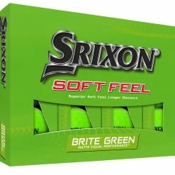 Srixon Soft Feel 13 Brite Green Golf Balls 1 Dozen 2023