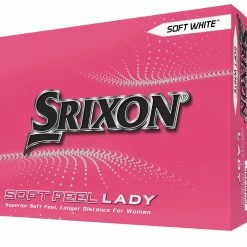Srixon Soft Feel Lady 8 White Golf Balls 1 Dozen 2023