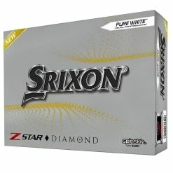 Srixon Z Diamond Pure White Golf Balls (1 Dozen)