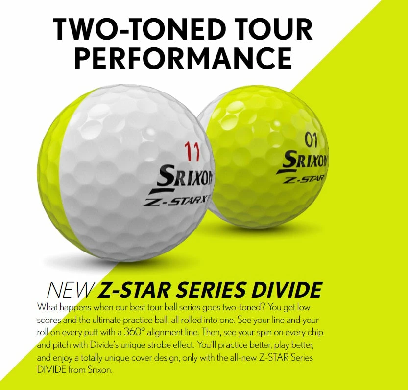 Srixon Z-Star Divide Golf Balls (1 Dozen) 5 Srixon Z-Star Divide Golf Balls (1 Dozen) - Image 3