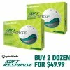 Taylormade Soft Response White Golf Balls (2-Dozen) 2 Taylormade Soft Response White Golf Balls (2-Dozen) -Golf Balls Sales taylormade soft response 2 dz promo