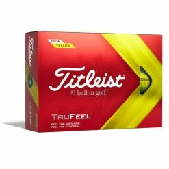 Titleist TruFeel Golf Balls Yellow (1 Dozen)