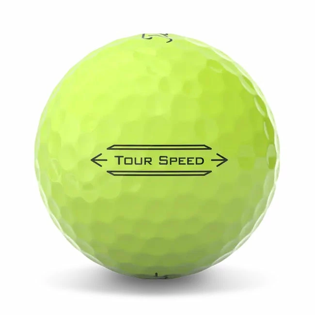 Titleist Tour Speed Golf Balls Yellow 2022 Model (1 Dozen) 4 Titleist Tour Speed Golf Balls Yellow 2022 Model (1 Dozen) - Image 2